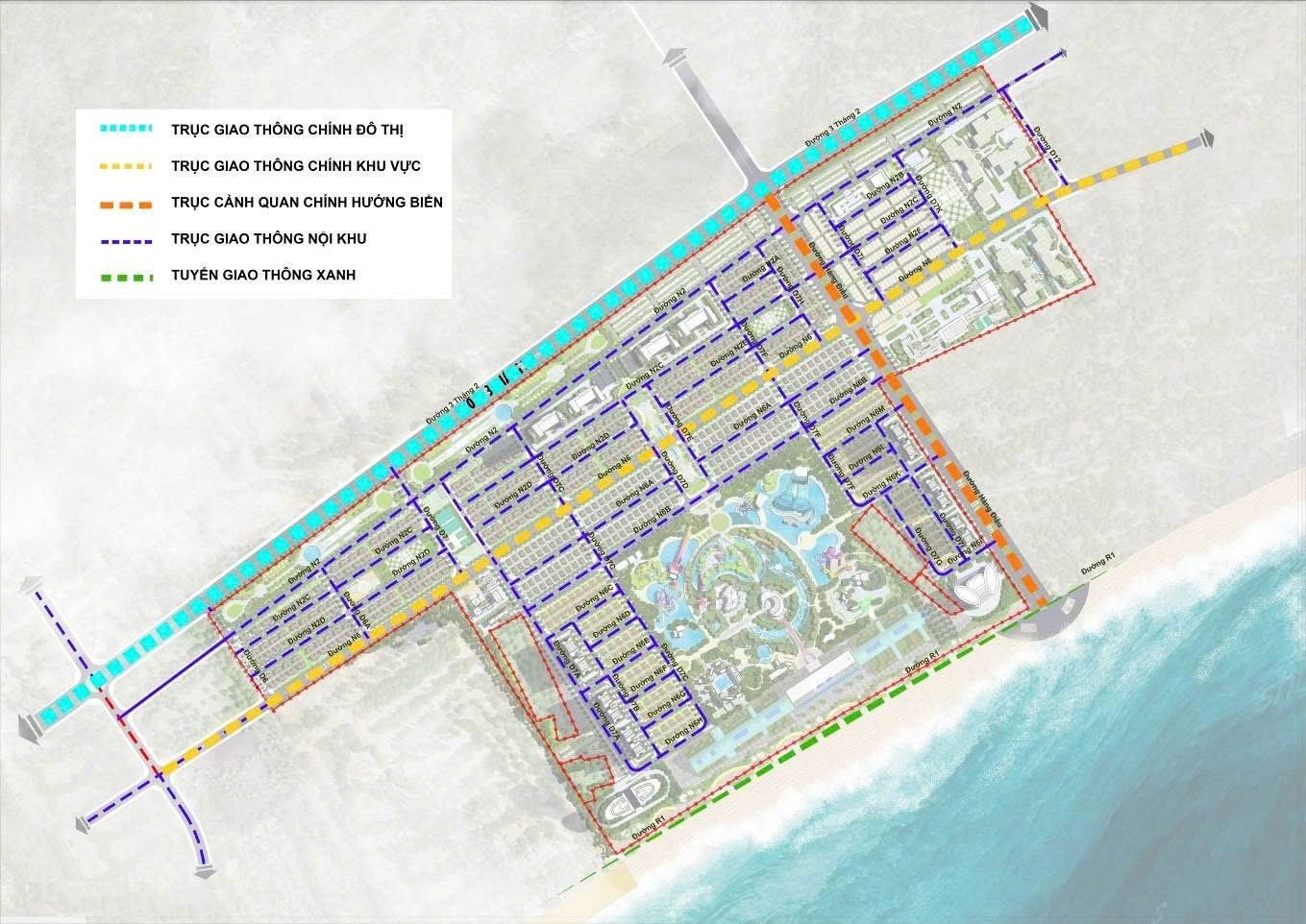 Quy hoach phân khu Sun Vũng Tàu